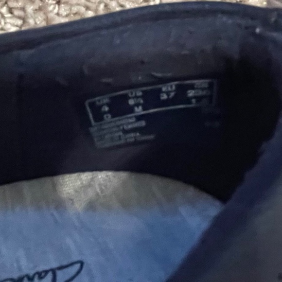 Clarks Collection Ayla Blair Women’s Flats – Size 6.5 – Navy Blue - Picture 2 of 8